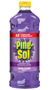PineSol Cleaner Lavender 1.4 LT(48 Oz), 8/cs.